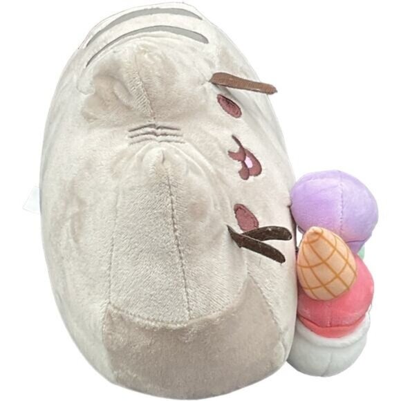 GUND Pusheen Snackable Sundae Cat Plush Stuffed Animal toy - Picture 4 of 8